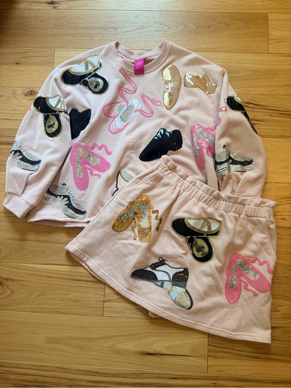 Queen of Sparkles Dance Shoe Set